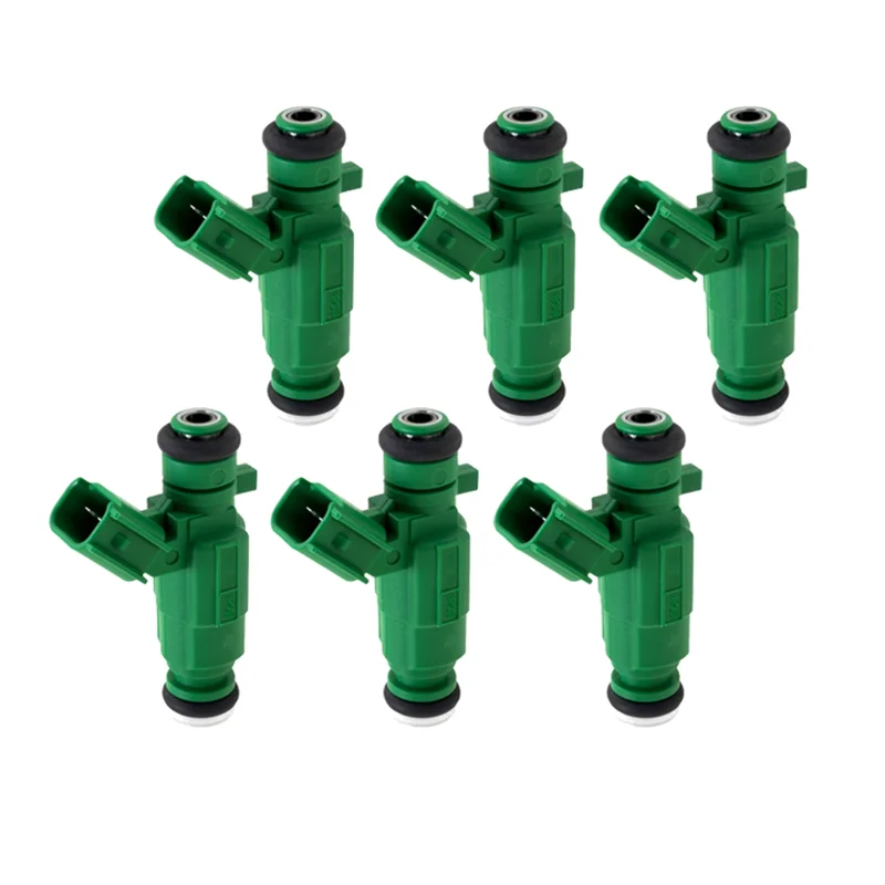 6PCS 35310-3C400 Fuel Injector Nozzle For Hyundai Kia Sedona Santa Fe 3.5L V6 Sorento 353103C400 FJ1106 High Quality Injection