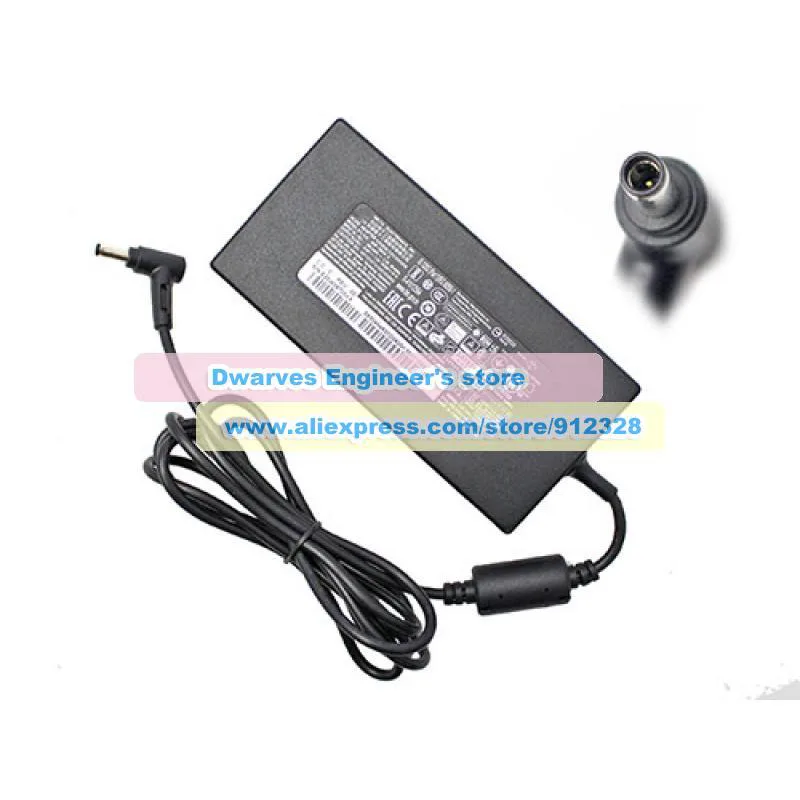 Imagem -02 - Genuíno Adp150ch d 20v 7.5a Adaptador para Delta Msi Gf76 Portátil Carregador Fonte de Alimentação 150w 4.5x3.0 mm