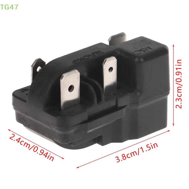 [HF]1PCS Adequado para refrigerador BCD-220TG Compressor PTC Starter KLIXON Relé de proteção contra sobrecarga e sobretemperatura