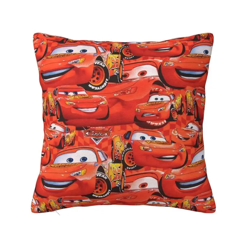 

Nordic Style Cartoon Pixar Cars Cushion Covers 45x45cm Soft Pillow Case for Sofa Car Square Pillowcase Home Decor