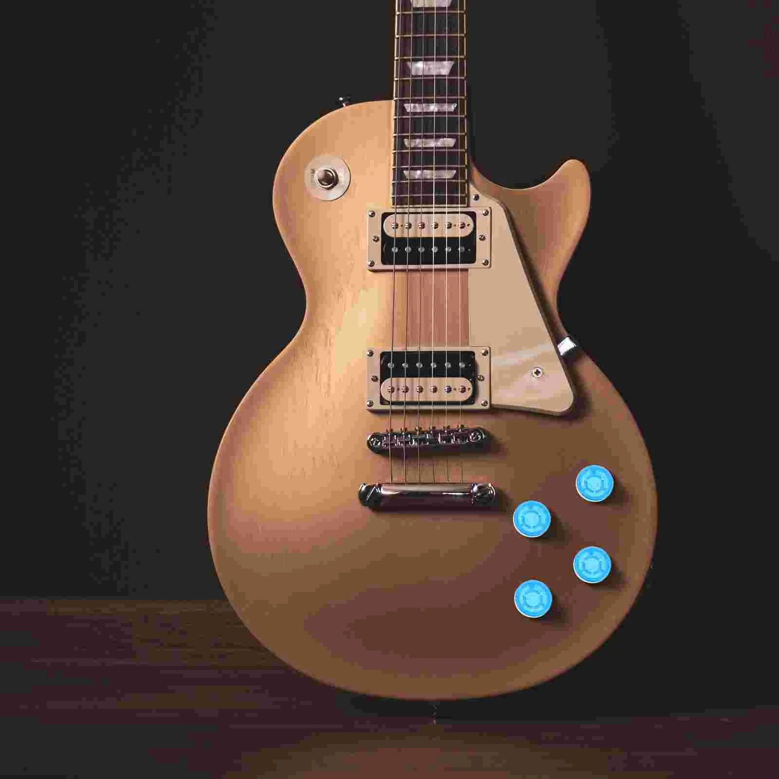 

10 Pcs Multi-color Effect Pedal Cap Accessories Hat Electric Guitar 10pcs Caps Guitars Footswitch Topper Button