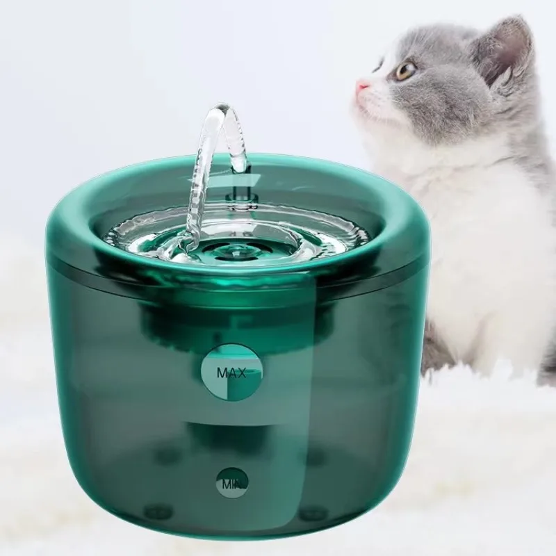 

1.6L Cat Water Fountain Auto Filter USB Electric Mute Cat Drinker Bowl Recirculate Filtring Drinker for Cats Pet Water Dispenser