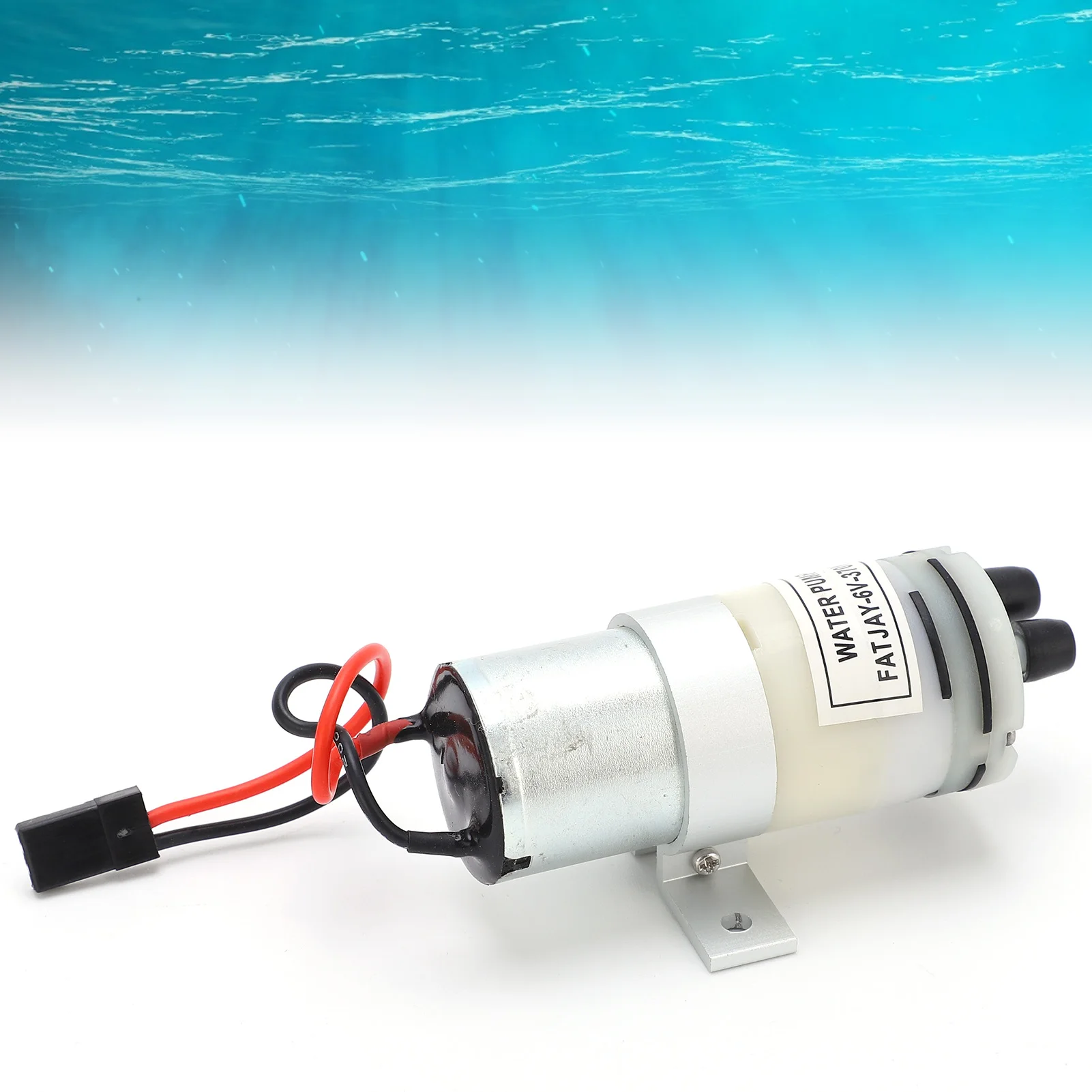 RC  3‑6V 370 Water Cooling Pump JR Plug with  for RC Boats Motor ESC  for RC Boats Motor ESC