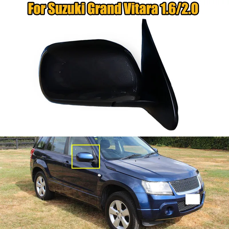 For Suzuki Grand Vitara 1.6/2.2 Rear view mirror assembly Car Exterior Door Rearview Side Mirror Assembly 3 wire