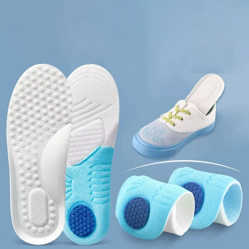 

Kids Arch Support Shoe Insoles Flat Feet Plantar Fasciitis Feet Pain Relief Shoes Pads Orthotic Heel Cushion Children Inserts