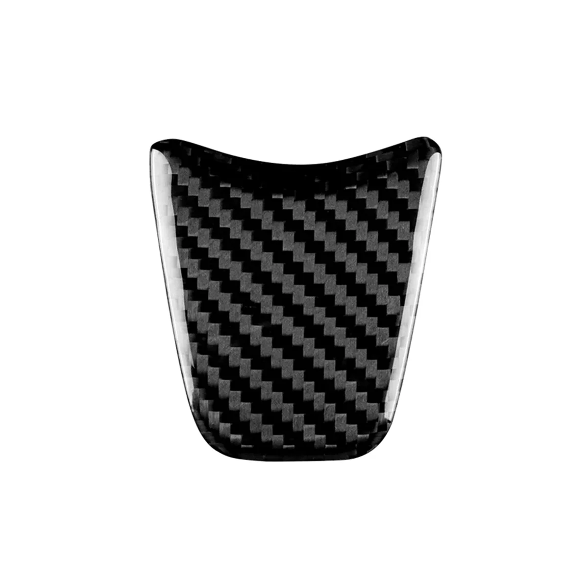 Real Hard Carbon Fiber Sticker for Fiat 500 Abarth 595 2012 2013 2014 2015 Car Steering Wheel Cover Accessories