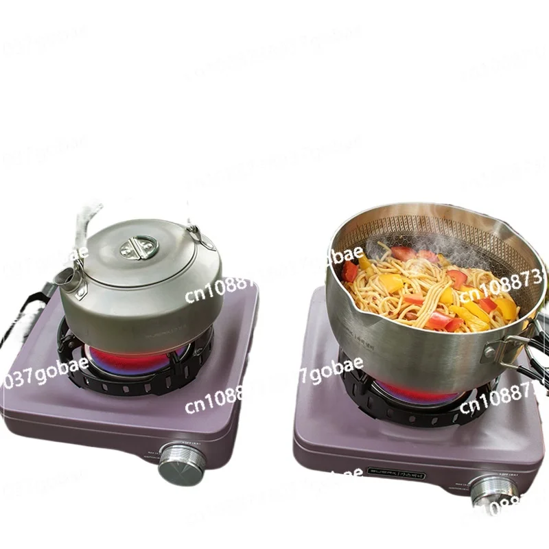 

Outdoor cassette stove split portable double burner picnic stove