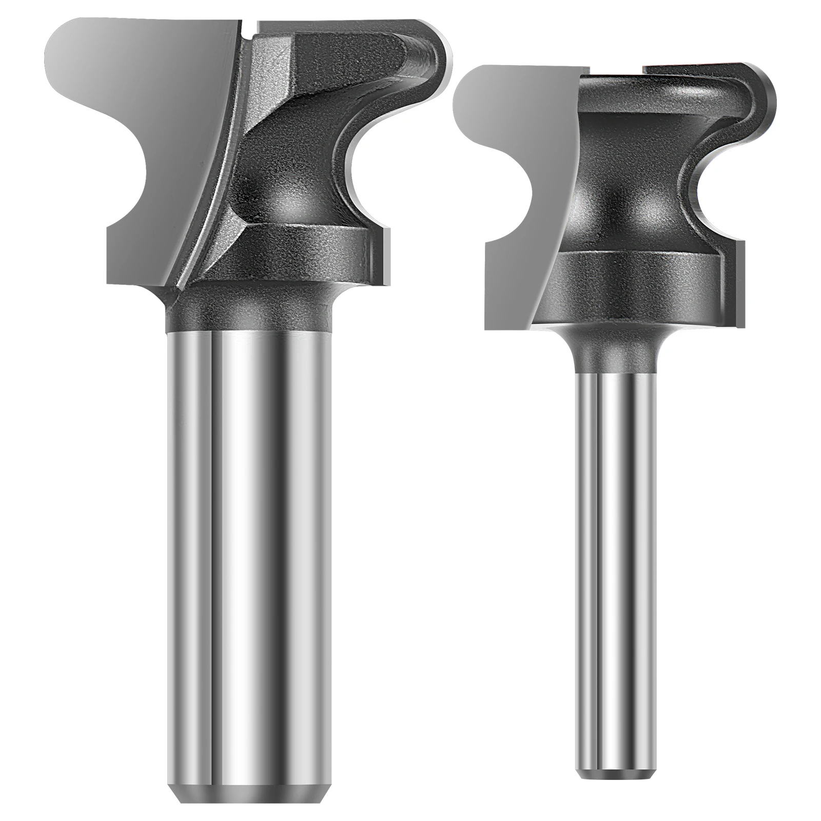 

2Pcs Juice Groove Router Bit Precise Juice Groove Jig with Cylinder Case Multifunctional Router Bit Set for Cutting Woodworking