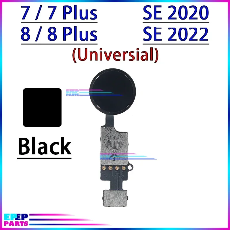 Replacement Parts for Iphone 7 8 Plus SE 2020 2022 Home Button Flex Cable Return Function (No Fingerprint No Touch Id)