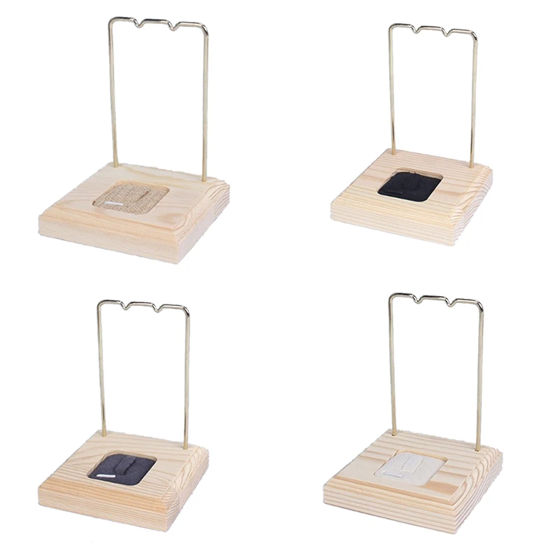 Wood Metal Jewelry Holder Display Stand Dangle Earrings Hanging Storage Holders Racks