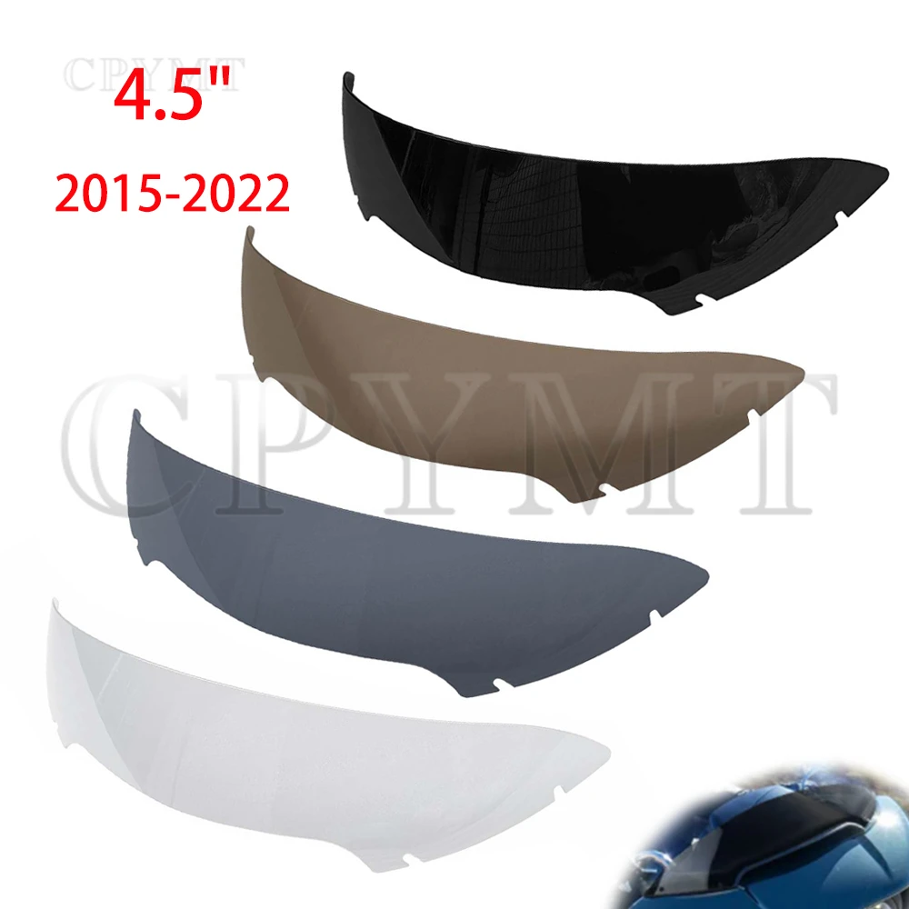 

Motorcycle 4.5" Windshield Windscreen fit For Harley Road Glide Ultra FLTRUSE FLTRU FLTRX Special FLTRXS 2015-2017