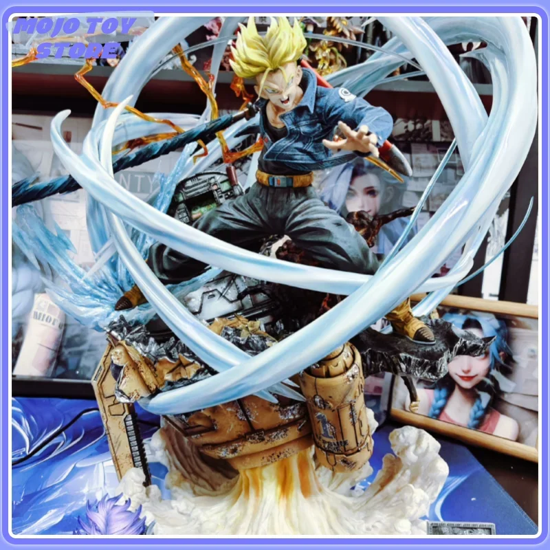 

Dragon Ball Anime Figure Trunks Figure Two Ends Model Gk Figurine Statue Doll Collection Room Decoration Cartoon Toy Gift