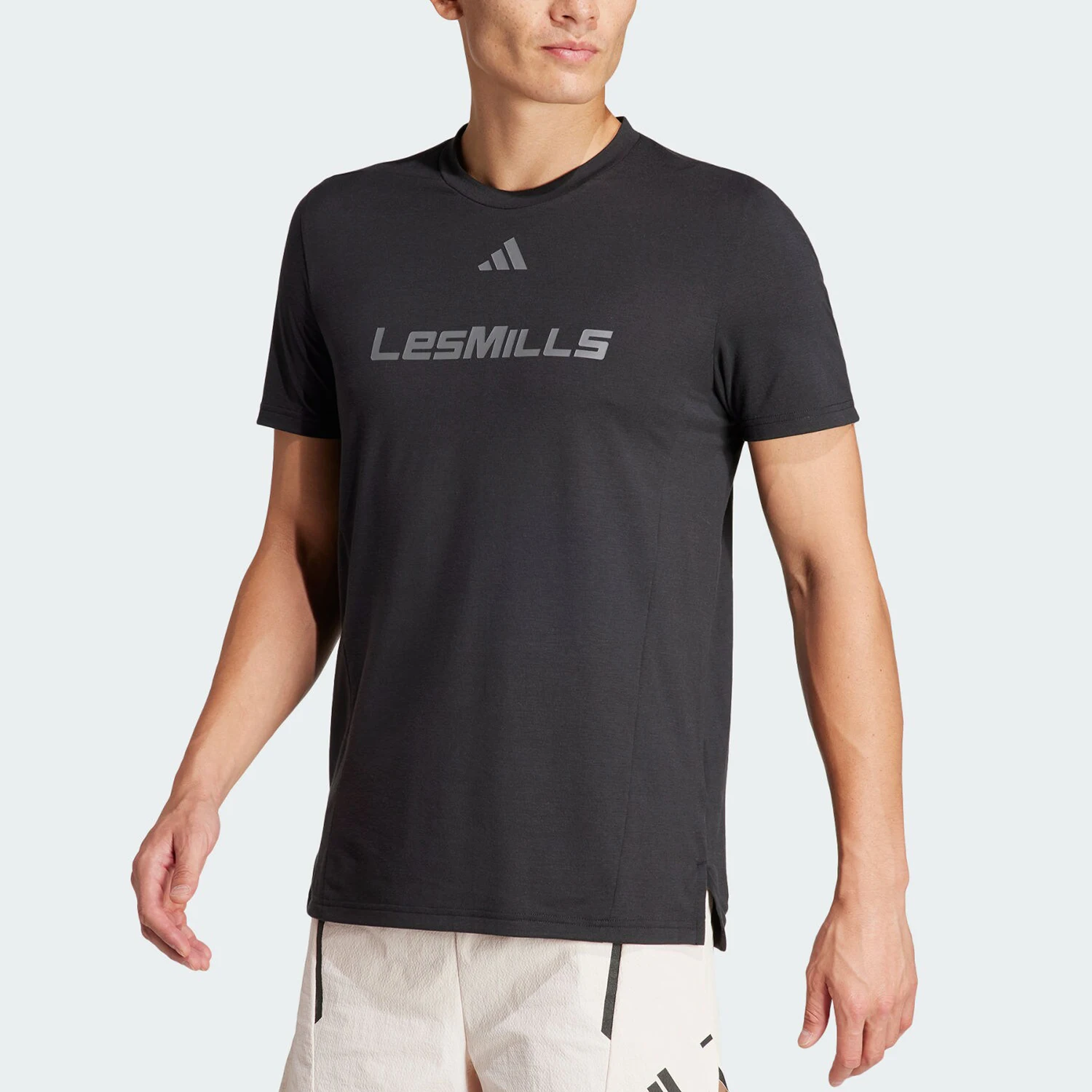 

Adidas genuine Summer Men's Loose Breathable Gym Training Sport T-shirt IX7977