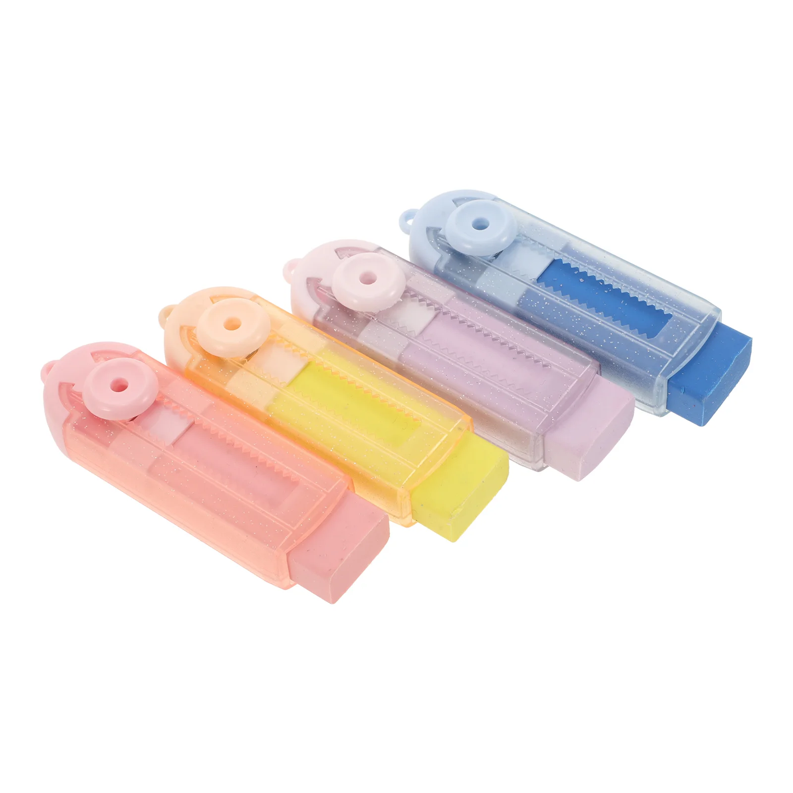 

Eraser Students Test Erasers Exam Convenient Slide Small Sliding Retractable Stationery Colored School Multi-use