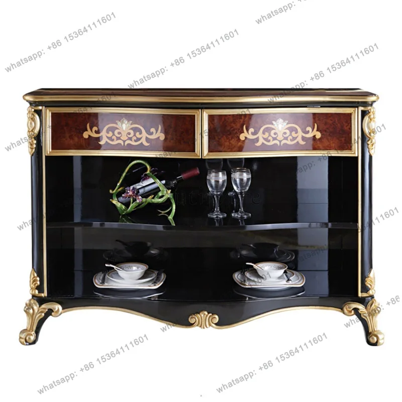 

Alexander dining side cabinet British French living room tea cabinet storage neoclassical