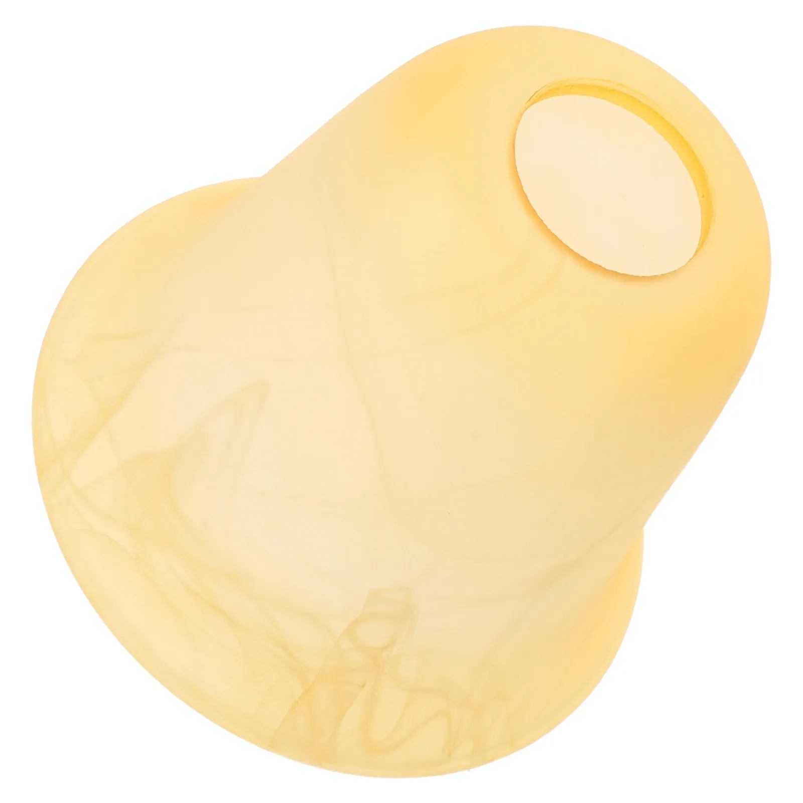 Bell Glass Lamp Shade Yellow Frosted Light Fixture Replacement Globe Ceiling Fan Lamp Chandelier Bedside Wall Sconce Cover