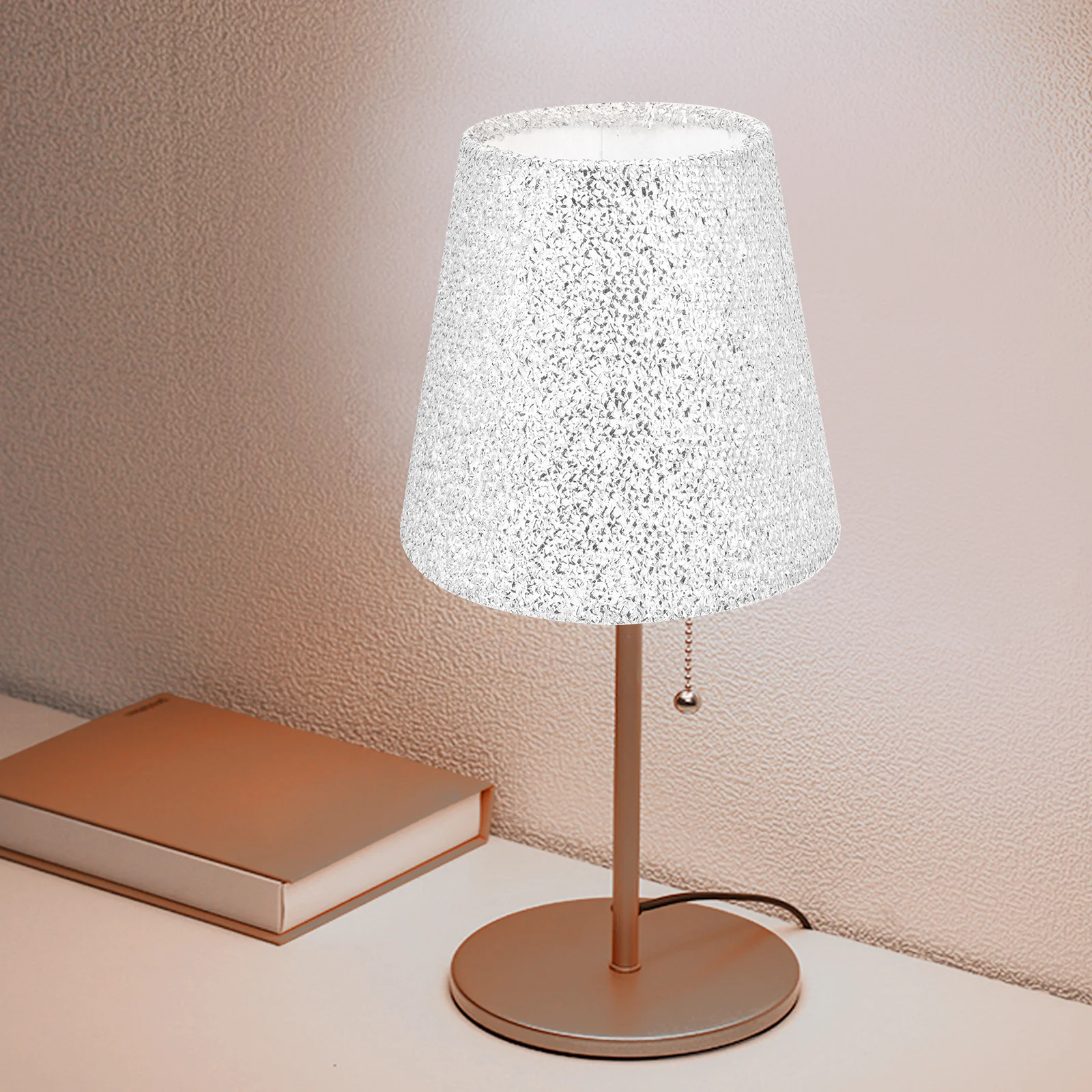 

Cloth Lamp Shade Durable High-End Material Protective Cover for Desk Table Floor Lamp Multi-Purpose Light Cover Fabric Art