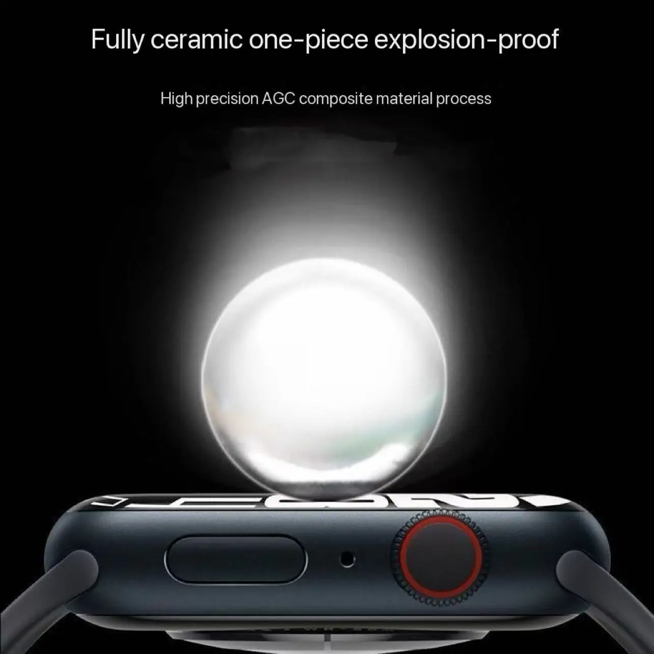 غشاء السيراميك لساعة أبل 9 5 6 SE 3 2 1 40 مللي متر 44 مللي متر 42 مللي متر 38 مللي متر الترا 49 مللي متر 7 8 41 مللي متر 45 مللي متر ثانية تركيب طبقة رقيقة واقية #6