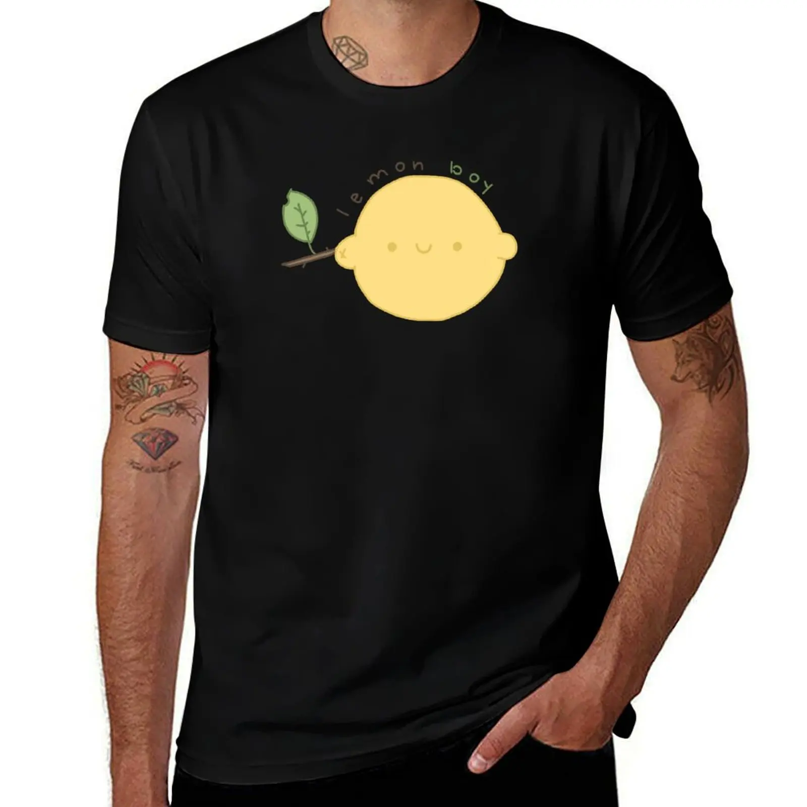 

lemon boy T-Shirt Work Wear Lightweight Tee