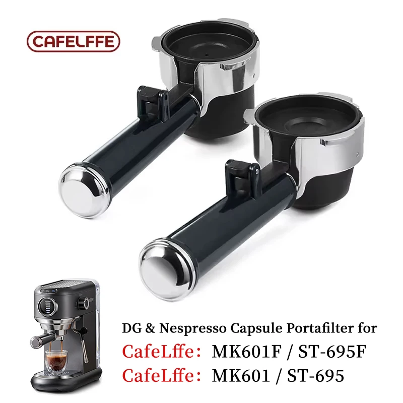 Cafelffe Coffee Machine Accessories DG Handle & Nespresso Handle Suitable for MK601F