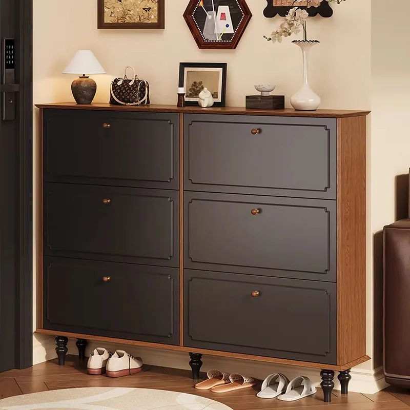 

Hidden Filing Cabinets Shoe Cabinet Space Saving Modern Tower Organizer Shoe Shelf Storage Zapatero Entrance Furniture