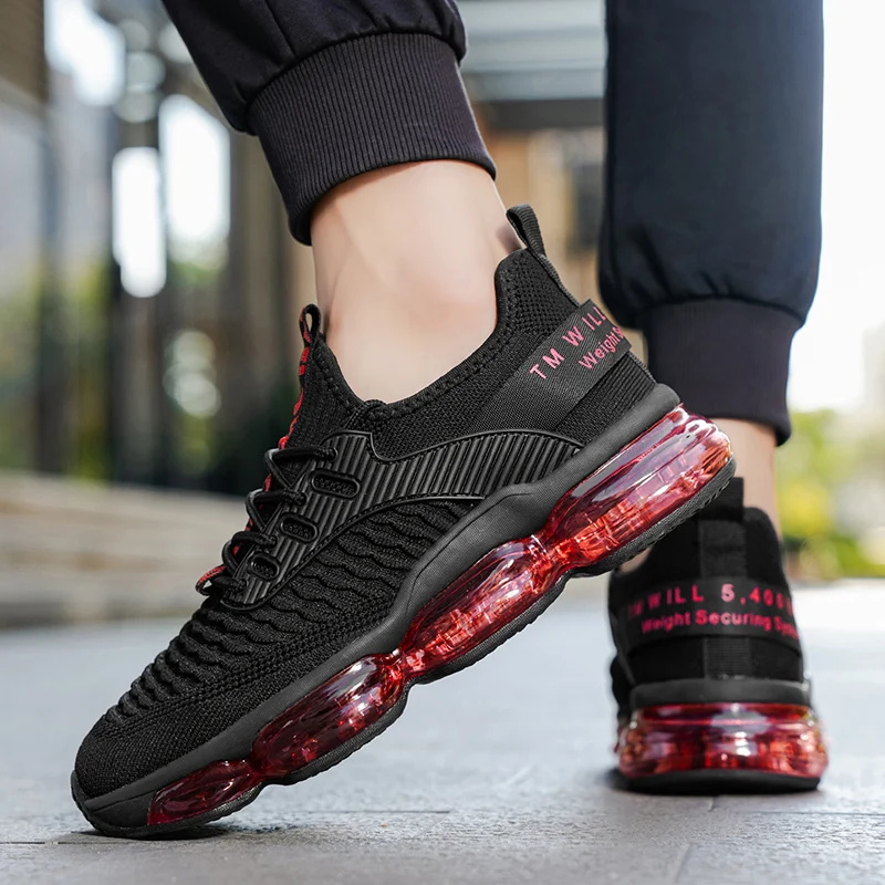 Men's Casual Sneakers Breathable Luxury Trainer Race Shoes Fashion Loafers Running Shoes for Male