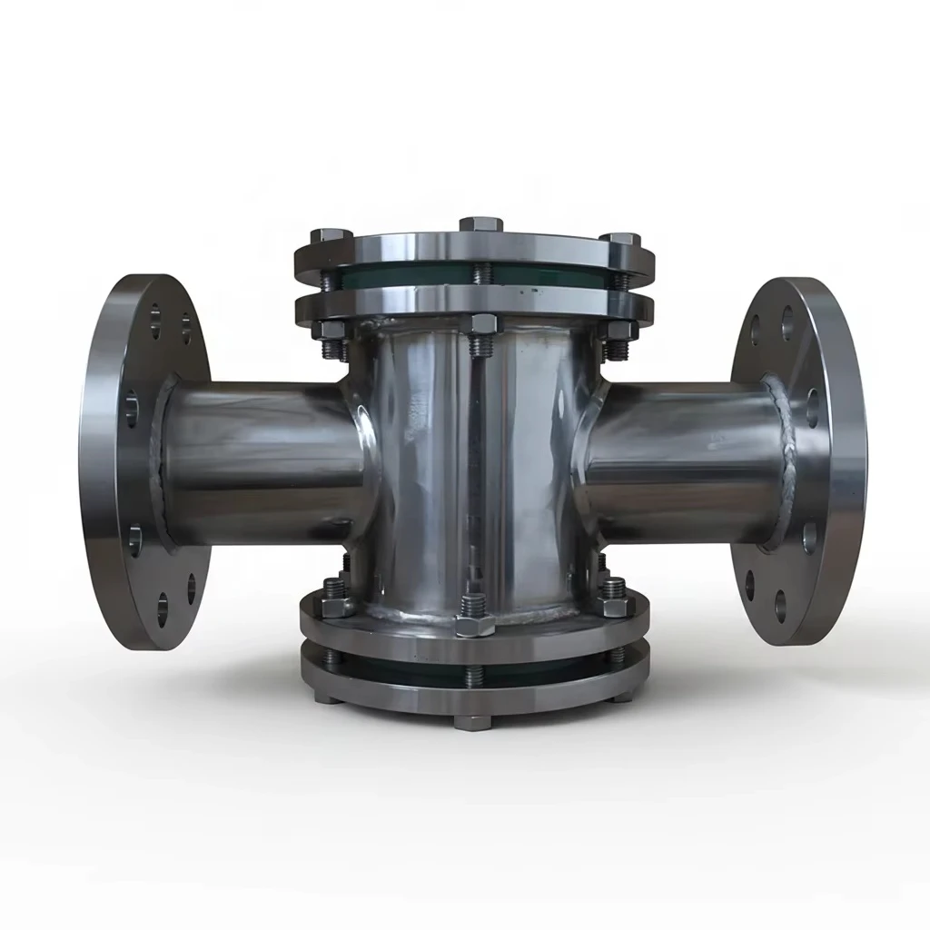 Electric Carbon Steel ZTSJ-B High Temperature Stainless Steel Series Flanged Type Straight-Through Sight Glass