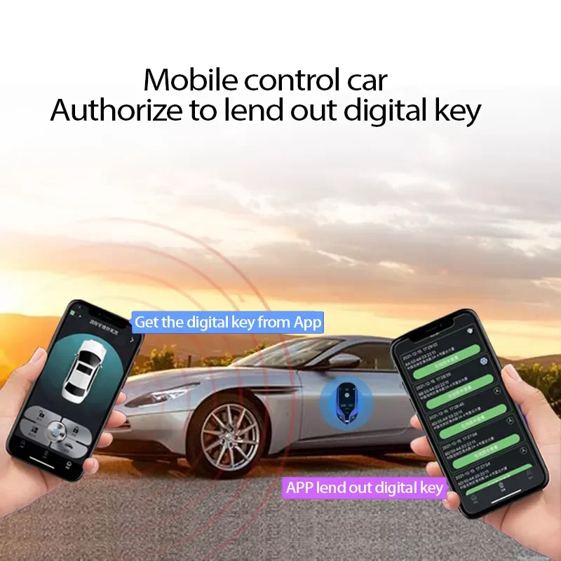 SPY Auto Smart Remote Car Key Universal LCD Touch Screen