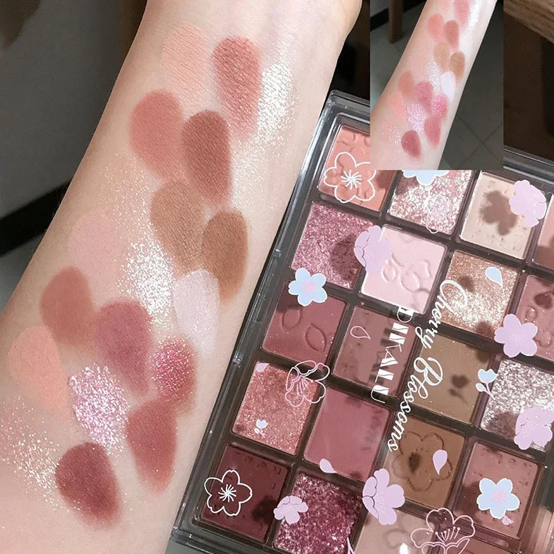 Paleta de sombras de ojos de alta calidad, brillo duradero, encantador maquillaje de ojos, pigmentos brillantes, Cosméticos de maquillaje coreanos para mujer, nuevo