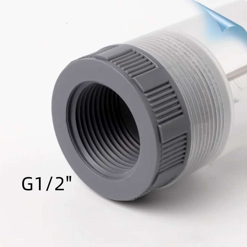 LZM-15G Pipeline Type Polycarbonate Gas Flow Meter - Compressed Air Rotor Float Flow Meter