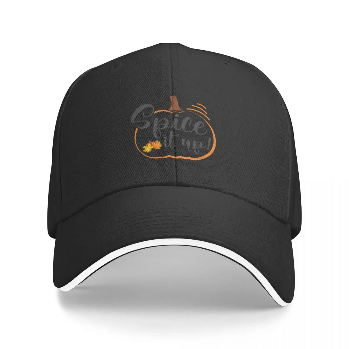 Spice It Up, Pumpkin Spice Obsessed Baseball Cap Trucker Cap Luxury Man Hat Streetwear Girl Men's