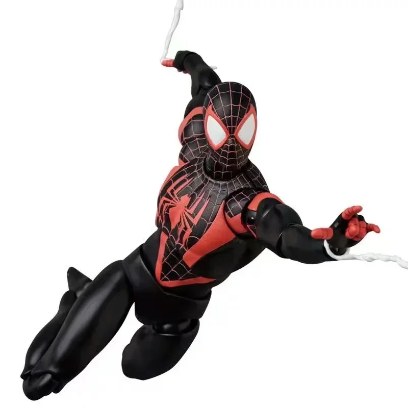 CT Toys Maf 092 Spiderman Miles Morales Action Figure Ultimate Spiderman Figurine PVC Collection Comics  ألعاب مايلز موديل #5