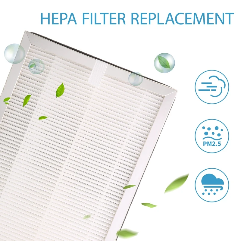 فلتر بديل لتنقية الهواء ، MA-25 H13 ، 3 في 1 فلتر مسبق ، هيبا صحيح ، متوافق لتنقية الهواء