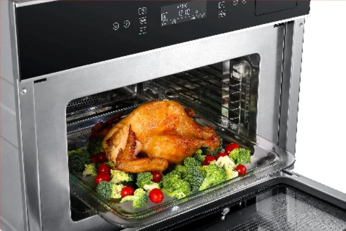 Built-in 45cm Compact 45L Combi Oven with Knob control Microwave Oven