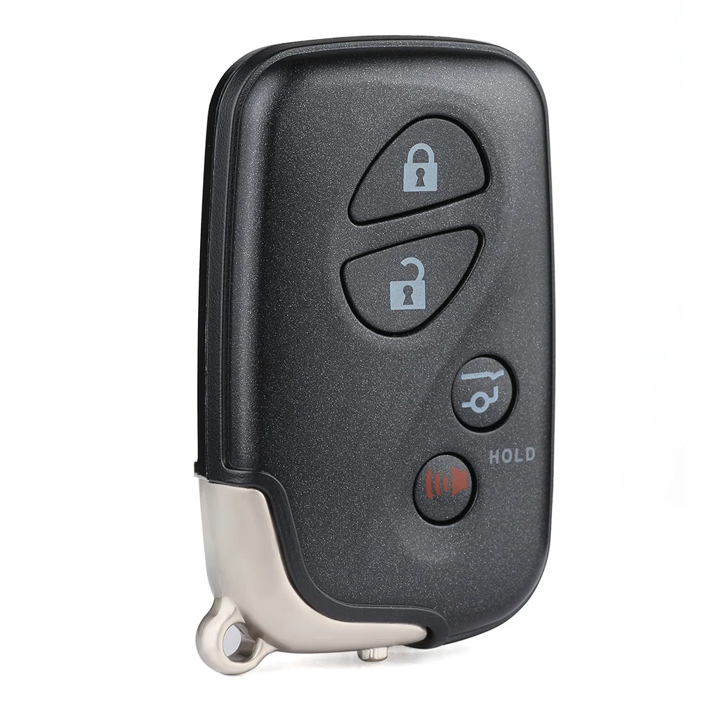 KEYECU 4 Taste Smart Remote Key Shell Fob für 2010-2015 Lexus RX450H RX350 RX270 GX460 FCC:HYQ14ACX