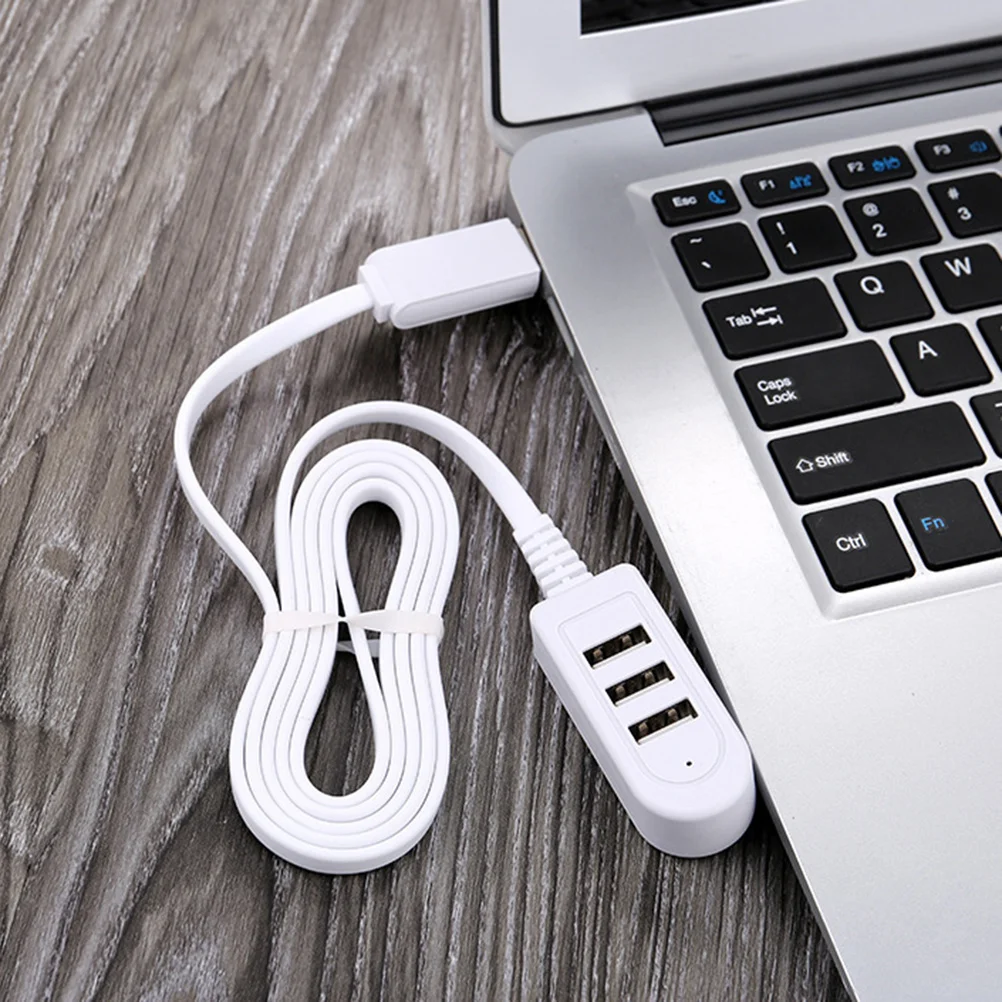 

Multi-Port Hub with 3USB 3A 0.25m Extension Cable Mini Compact Size for Desktop and Notebook High-Speed Stable