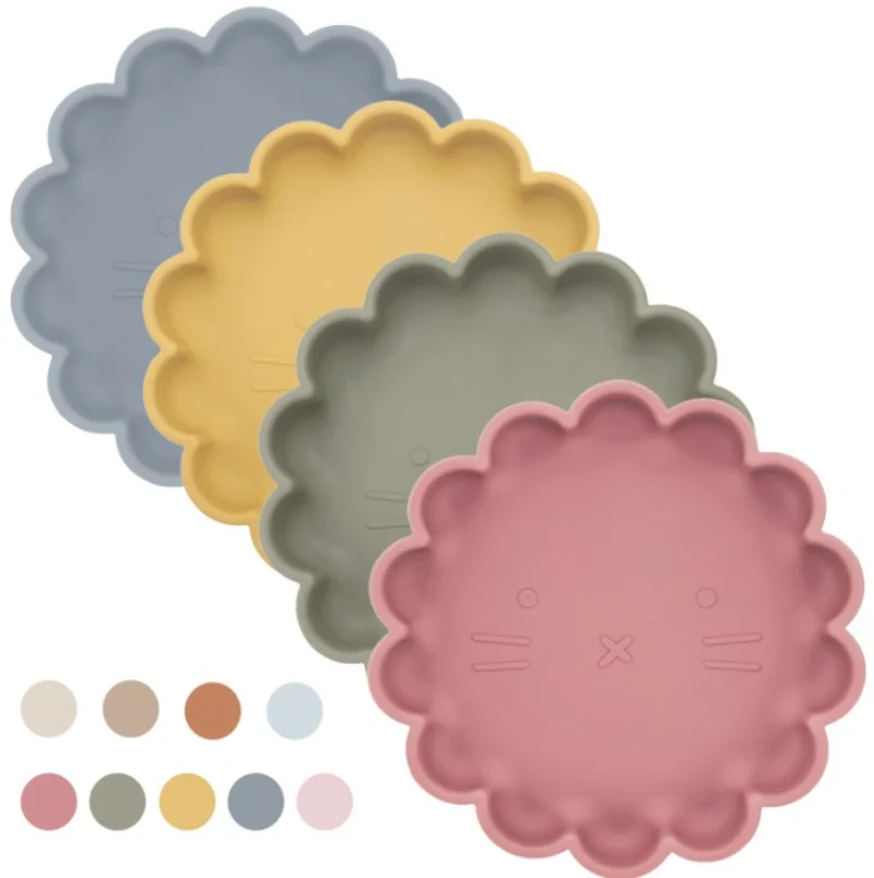 

Детская силиконовая обеденная тарелка, Детская дополнительная чаша на присоске, Детская тренировочная тарелка, подарки для детей, размещение закусок