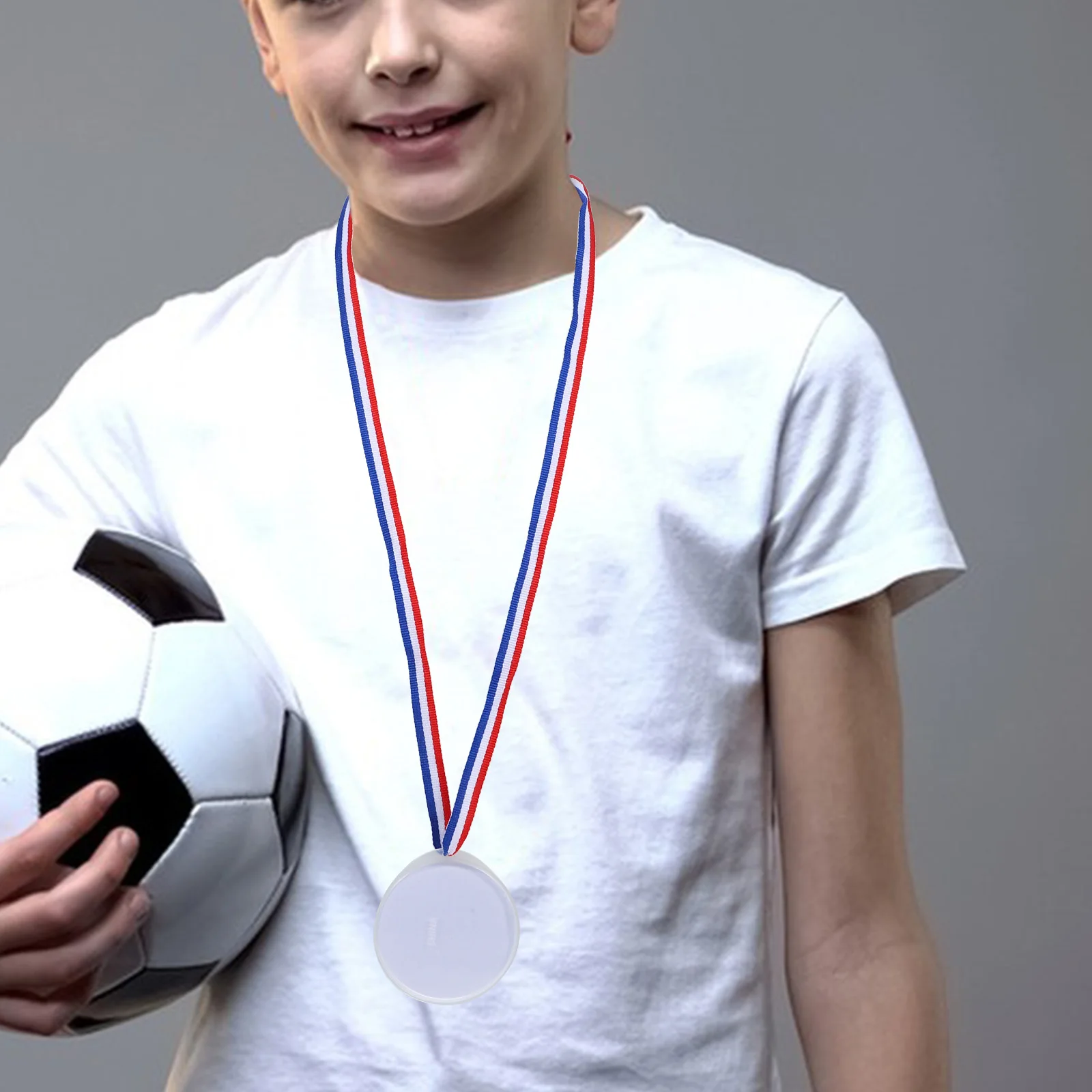 

10Pcs Customizable Award Medals Hanging Sports Competition Blank DIY Medals for Kids Encouragement Rewards Party Prizes