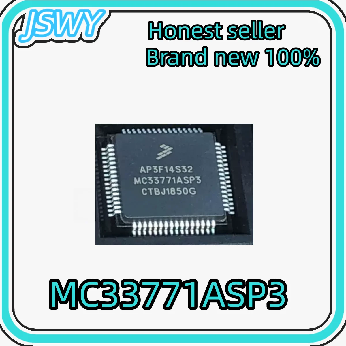 (1/10 piece) New 100% AP3F14S32 MC33771ASP3 48V controller power chip with heat dissipation at the bottom, original electronic