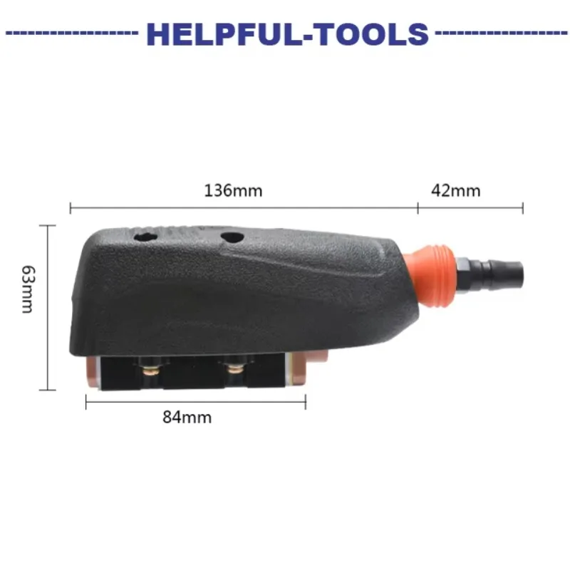 2025 heißer Verkauf ASD-7044 Pneumatische Schiene Schleifmaschine Pneumatische Schleifmaschine Weihai Hilfreiche Werkzeuge