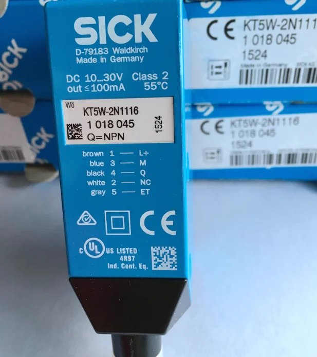 

New original SICK color label sensor KT5G-2N1111S16 KT5W-2N1116 NPN KT5W-2P1116 PNP