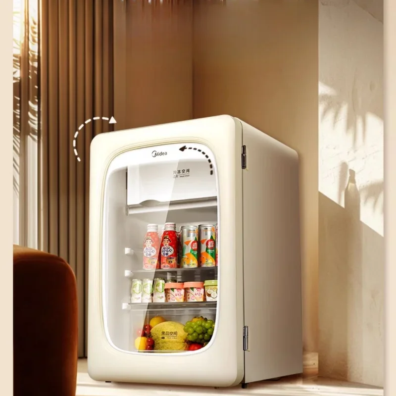 Refrigerator 116 L Living Room Ice Bar Household Minitype Refrigerator Fresh-Keeping Instant Frozen Beverage  Mini Frigo