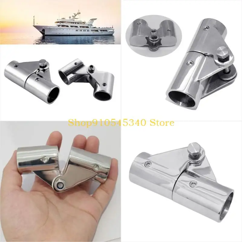 

U2JA 316 Stainless Steel Boat Hardware Rotating Pipe Joint Tube Coupling Connector Fitting for Marine Yacht Building Hardware
