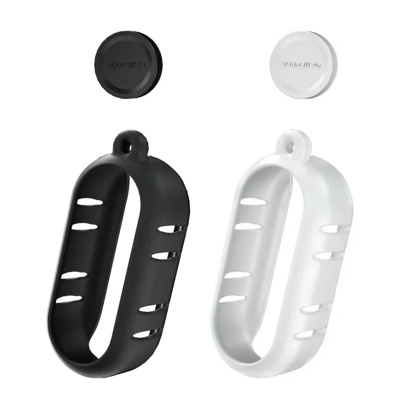 

For Insta360 GO3 Silicone Case Protector LensCap Cover Decorative Sticker With Lanyard Anti-loss Cooling Frame Camera Accessory