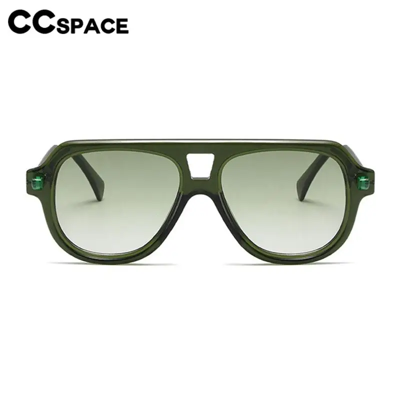 56641 Brand Design Personalized Sun Glasses Men Women Retro Double Girder Large Size Pilot Goggles Outdoors Sunglasses