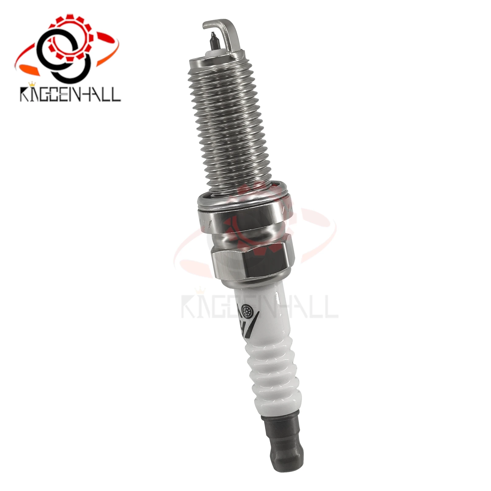 6Pcs Spark Plugs Wear Parts ILKAR8H6 Compatible With Jaguar XJ XF XE F‑TYPE Land Rover Range Rover L405 C2Z28434 LR050998 3