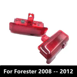 2Pcs LED Car Door Welcome Light Courtesy Ghost Shadow HD Projector Lamp Accessories For Subaru Forester 2008 2009 2010 2011 2012