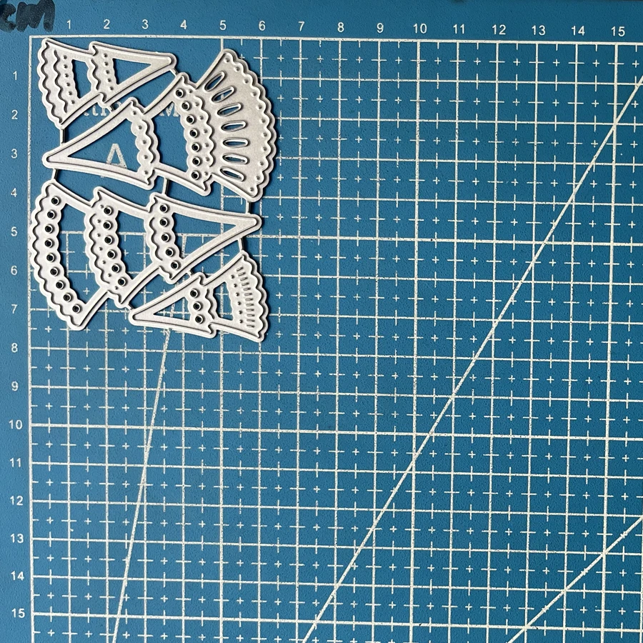 Lucky Goddess Metal Cutting Dies Nordic Whimsy Trees Diy Scrapbooking Photo Album Decorative Embossing Paper Card Crafts