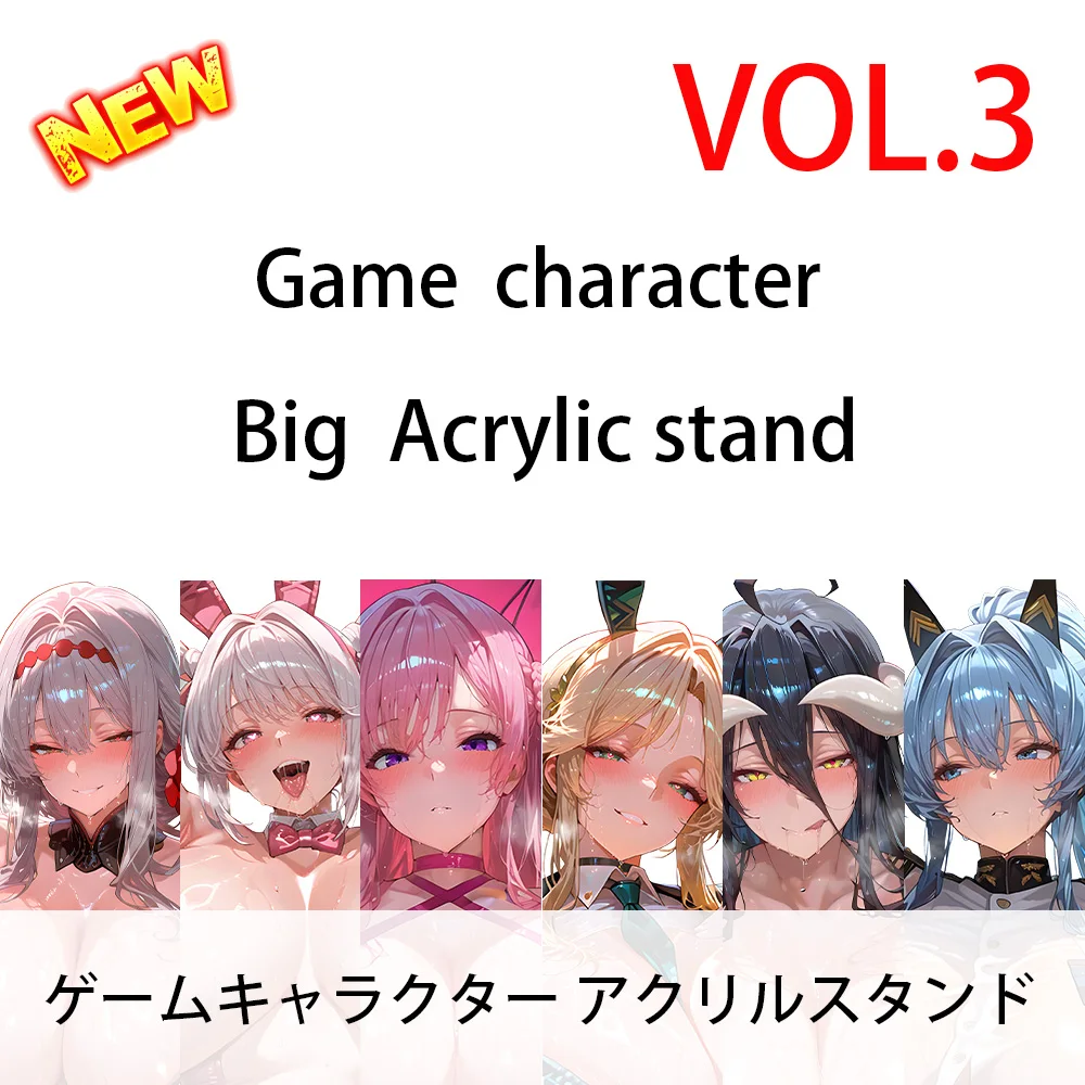Game character New Design Alice Cinderella Behemoth Anis Taihou Dorothy desk ornament Acrylic stand Figure keychain Toy gift