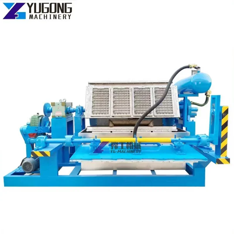 High Efficiency Easy To Install and Maintain Egg Tray Forming Machine Wholesale Paper Pulp Egg Machine Making Tray Eggs Algerie